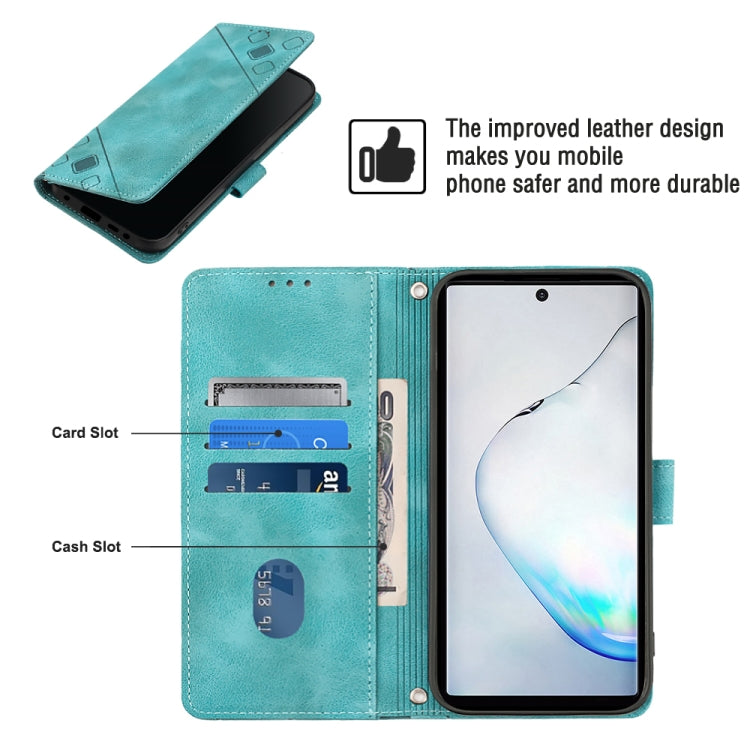 For Samsung Galaxy Note10 Pro / Note10 Pro 5G / Note10+ Skin-feel Embossed Leather Phone Case