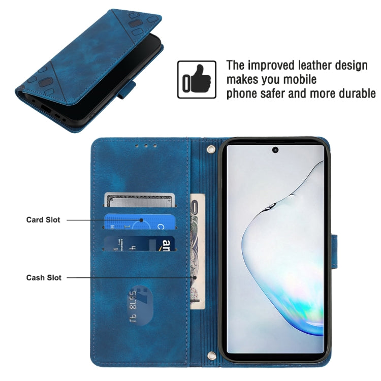 For Samsung Galaxy Note10 Pro / Note10 Pro 5G / Note10+ Skin-feel Embossed Leather Phone Case