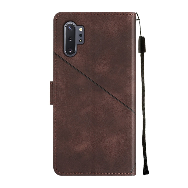 For Samsung Galaxy Note10 Pro / Note10 Pro 5G / Note10+ Skin-feel Embossed Leather Phone Case