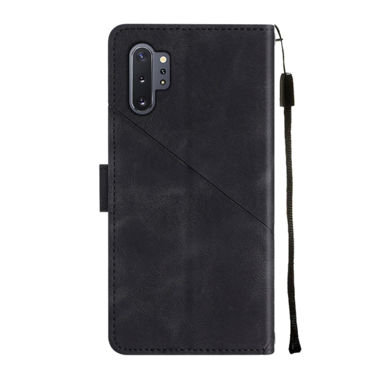 For Samsung Galaxy Note10 Pro / Note10 Pro 5G / Note10+ Skin-feel Embossed Leather Phone Case
