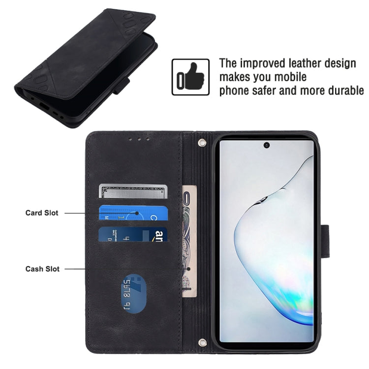 For Samsung Galaxy Note10 Pro / Note10 Pro 5G / Note10+ Skin-feel Embossed Leather Phone Case