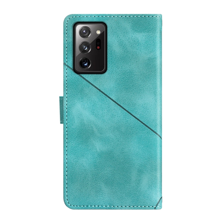 For Samsung Galaxy Note20 Ultra Skin-feel Embossed Leather Phone Case