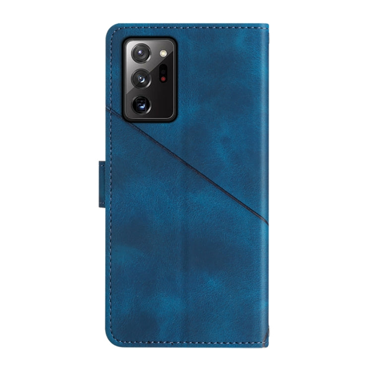 For Samsung Galaxy Note20 Ultra Skin-feel Embossed Leather Phone Case