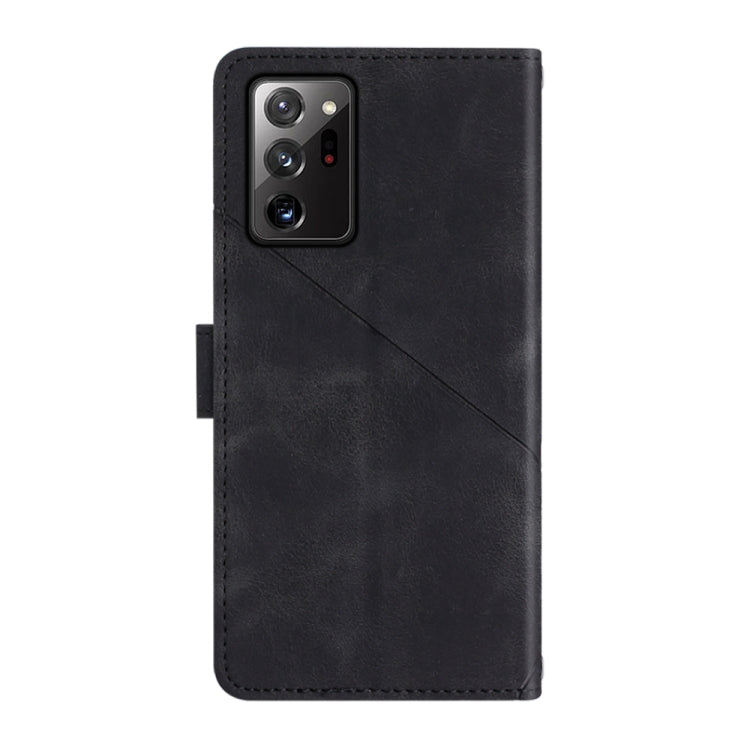 For Samsung Galaxy Note20 Ultra Skin-feel Embossed Leather Phone Case