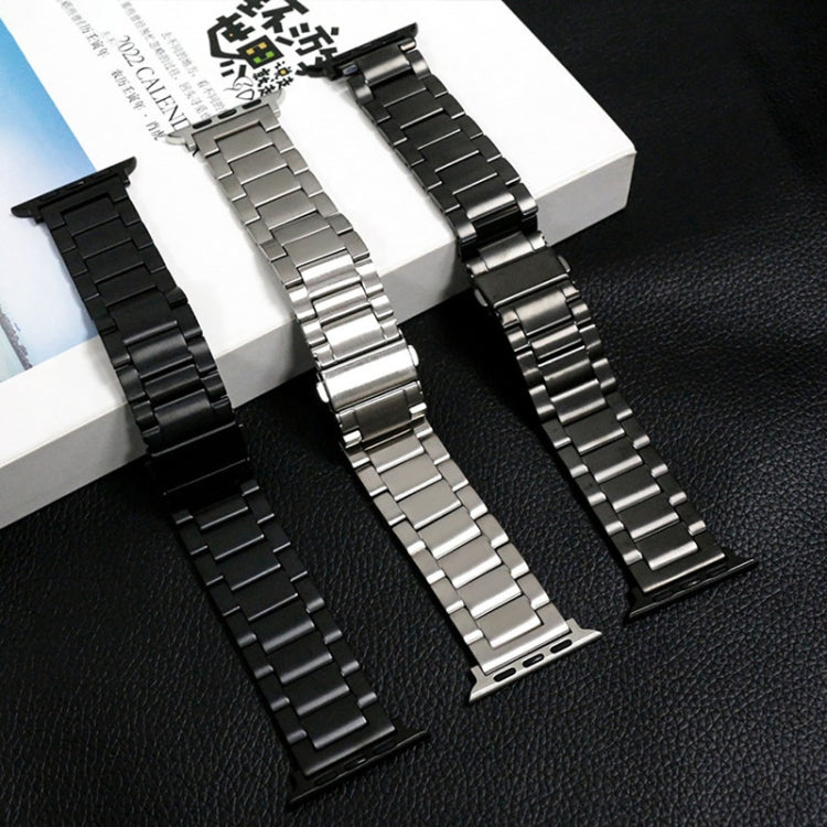 Quick Disassembly Titanium Alloy Watch Band For Apple Watch Series 9&8&7 41mm / SE 3&SE 2&6&SE&5&4 40mm / 3&2&1 38mm