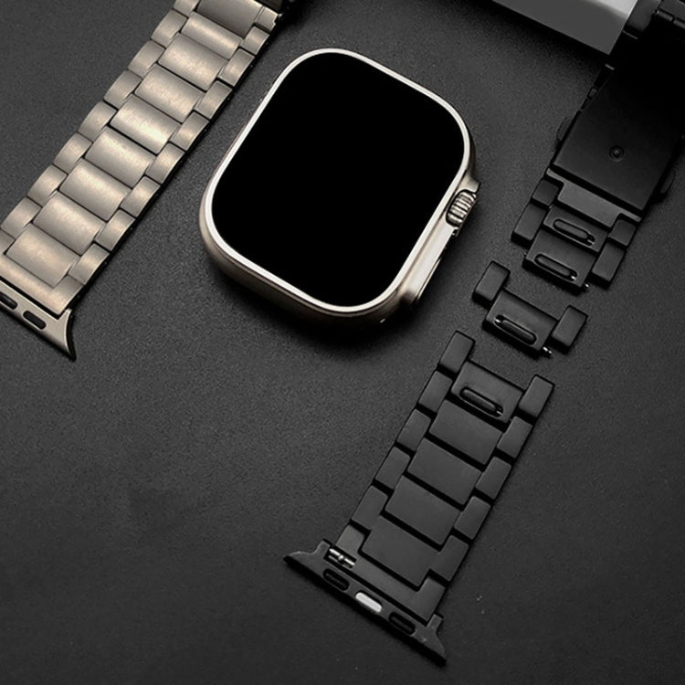 Quick Disassembly Titanium Alloy Watch Band For Apple Watch Series 9&8&7 41mm / SE 3&SE 2&6&SE&5&4 40mm / 3&2&1 38mm