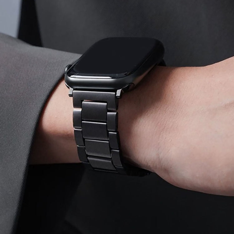 Quick Disassembly Titanium Alloy Watch Band For Apple Watch Series 9&8&7 41mm / SE 3&SE 2&6&SE&5&4 40mm / 3&2&1 38mm