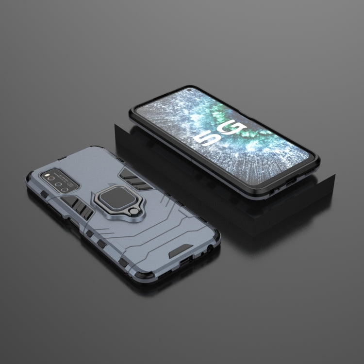 For Vivo IQOO Neo 3 PC + TPU Protective Case with Magnetic Ring Holder