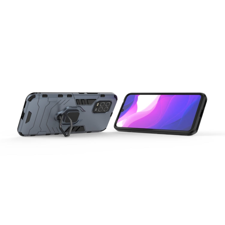 For Xiaomi MI 10 Lite PC + TPU Protective Case with Magnetic Ring Holder