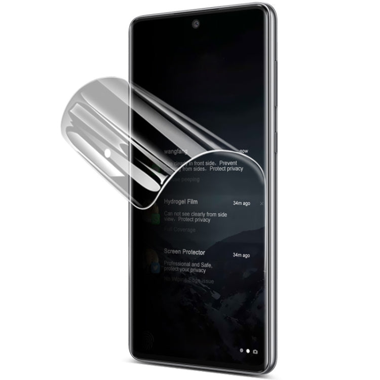 For Samsung Galaxy A73 5G / A72 IMAK Curved Full Screen Privacy Hydraulic Film III