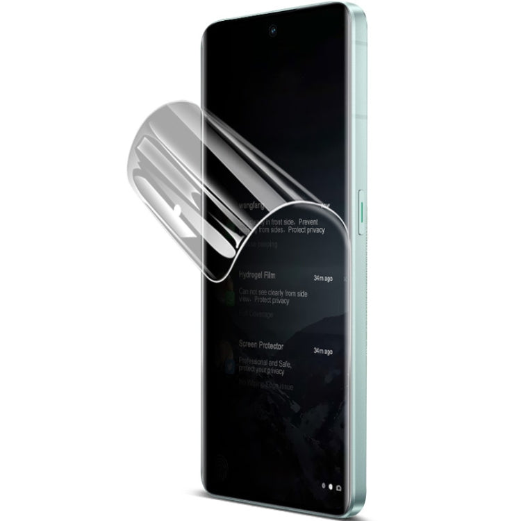 For OPPO Reno8 Pro+ 5G IMAK Curved Full Screen Privacy Hydraulic Film III