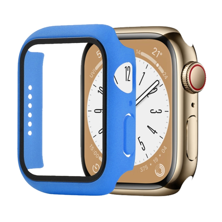 Shockproof PC+Tempered Glass Watch Protective Case For Apple Watch Series 8&7 41mm