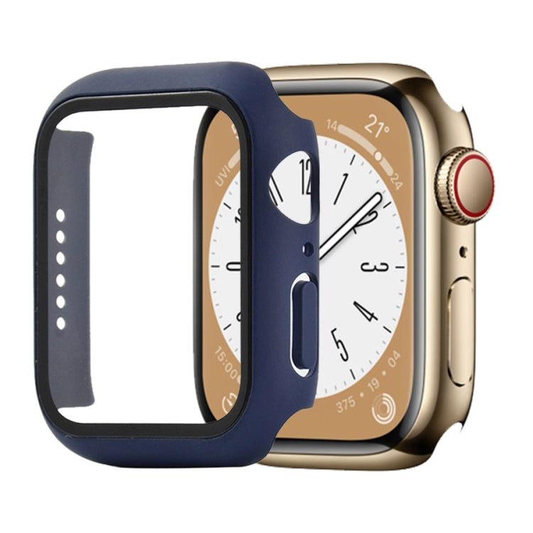 Shockproof PC+Tempered Glass Watch Protective Case For Apple Watch Series 8&7 41mm