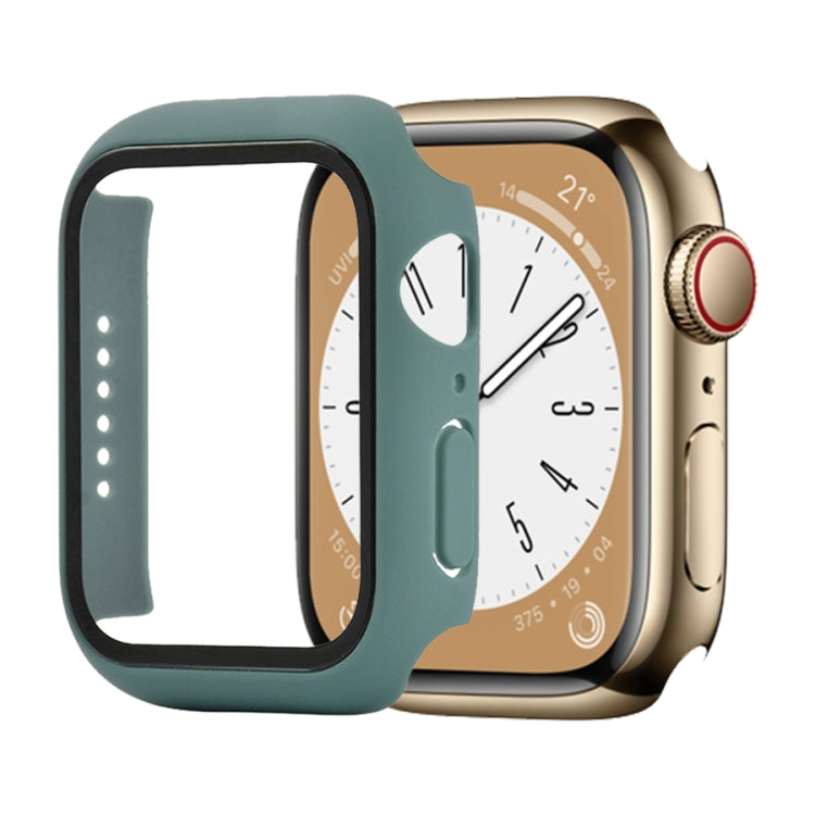 Shockproof PC+Tempered Glass Watch Protective Case For Apple Watch Series 8&7 41mm