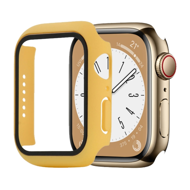 Shockproof PC+Tempered Glass Watch Protective Case For Apple Watch Series 8&7 41mm