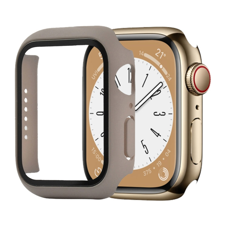 Shockproof PC+Tempered Glass Watch Protective Case For Apple Watch Series 8&7 41mm