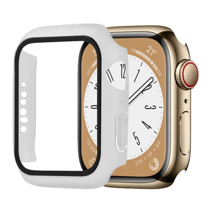 Shockproof PC+Tempered Glass Watch Protective Case For Apple Watch Series 8&7 41mm