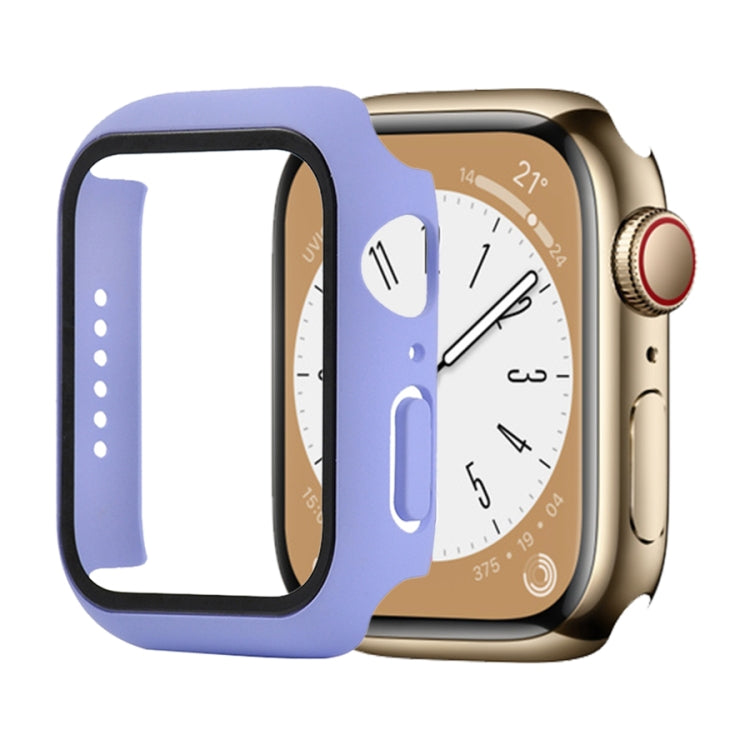 Shockproof PC+Tempered Glass Watch Protective Case For Apple Watch Series 8&7 41mm