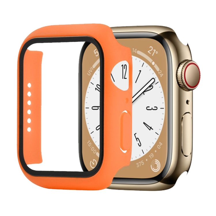 Shockproof PC+Tempered Glass Watch Protective Case For Apple Watch Series 8&7 45mm