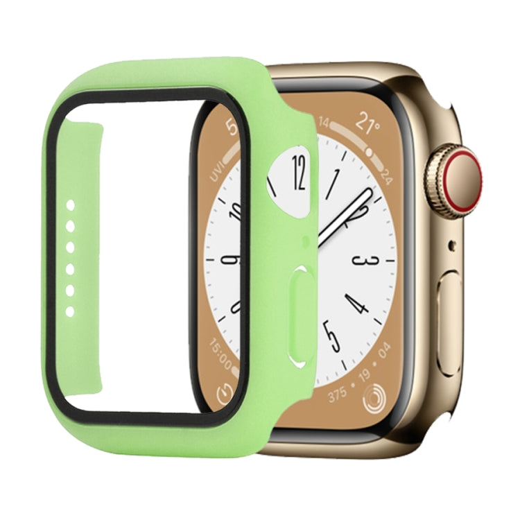 Shockproof PC+Tempered Glass Watch Protective Case For Apple Watch Series 8&7 45mm