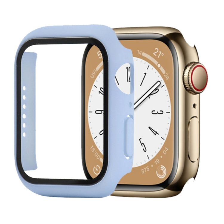 Shockproof PC+Tempered Glass Watch Protective Case For Apple Watch Series 8&7 45mm