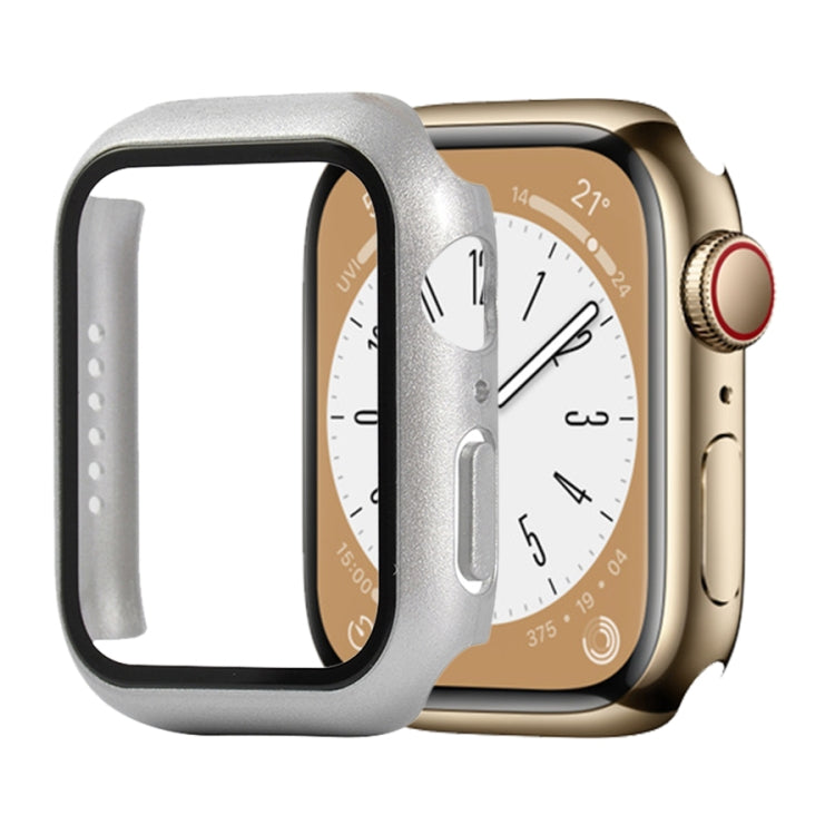Shockproof PC+Tempered Glass Watch Protective Case For Apple Watch Series 8&7 45mm