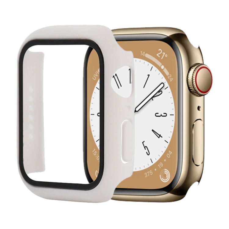 Shockproof PC+Tempered Glass Watch Protective Case For Apple Watch Series 8&7 45mm