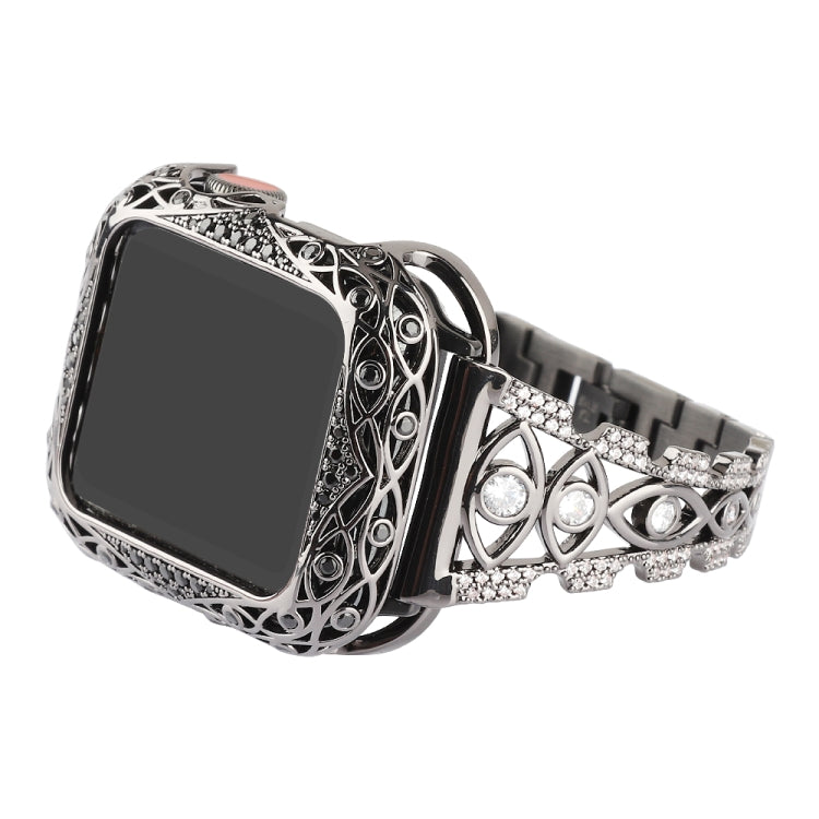 Copper Eye Metal Watch Band For Apple Watch Ultra 49mm&Watch Ultra 2 49mm / Series 9&8&7 45mm / SE 3&SE 2&6&SE&5&4 44mm / 3&2&1 42mm