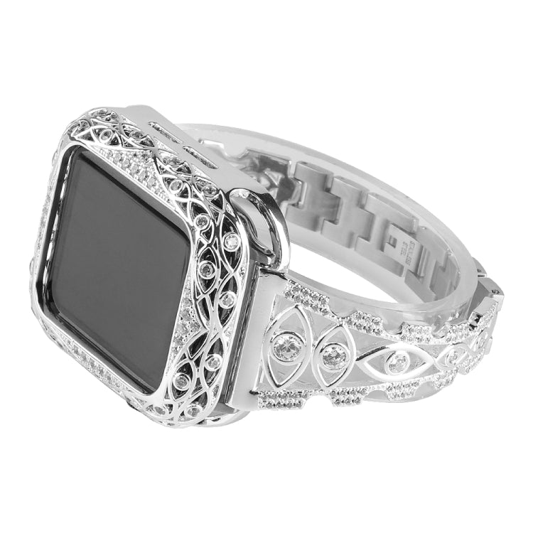 Copper Eye Metal Watch Band For Apple Watch Series 9&8&7 41mm / SE 3&SE 2&6&SE&5&4 40mm / 3&2&1 38mm