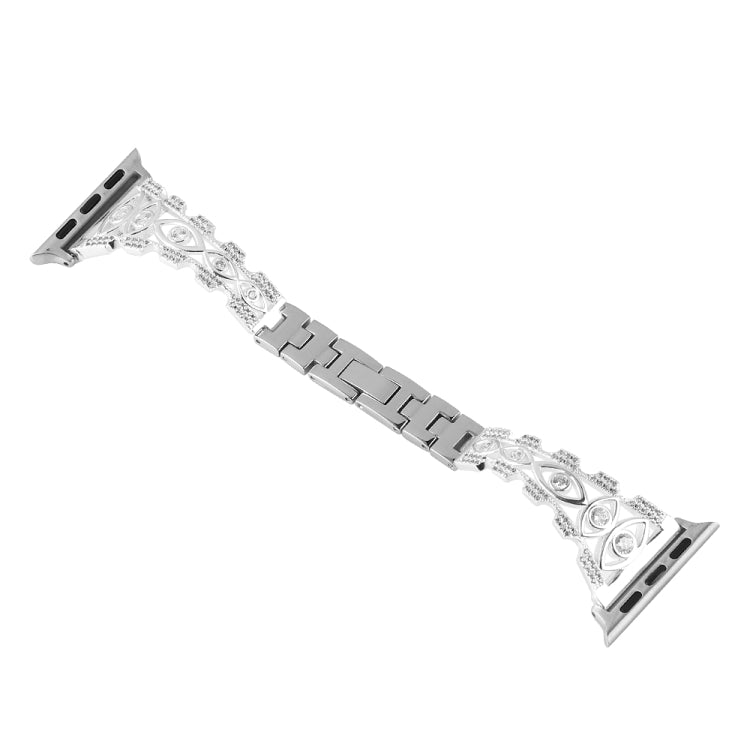 Copper Eye Metal Watch Band For Apple Watch Series 9&8&7 41mm / SE 3&SE 2&6&SE&5&4 40mm / 3&2&1 38mm