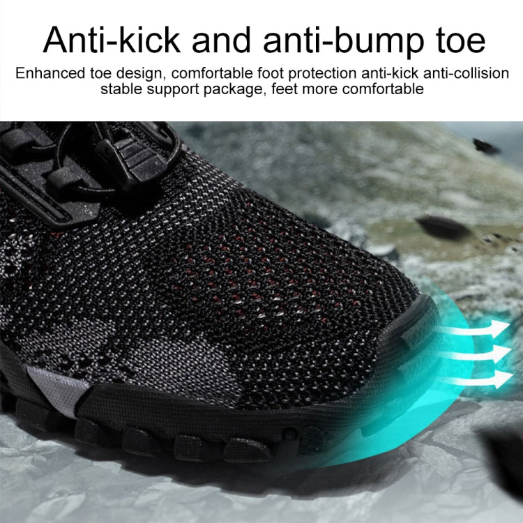 9322 Men Thick Soled Outdoor River Tracing Hiking Shoes, Size: