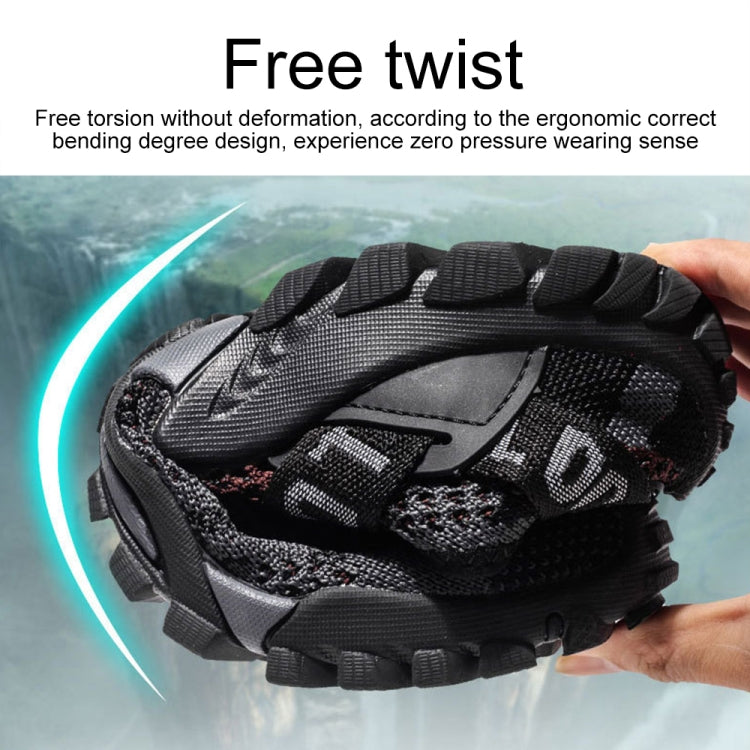 9322 Men Thick Soled Outdoor River Tracing Hiking Shoes, Size: