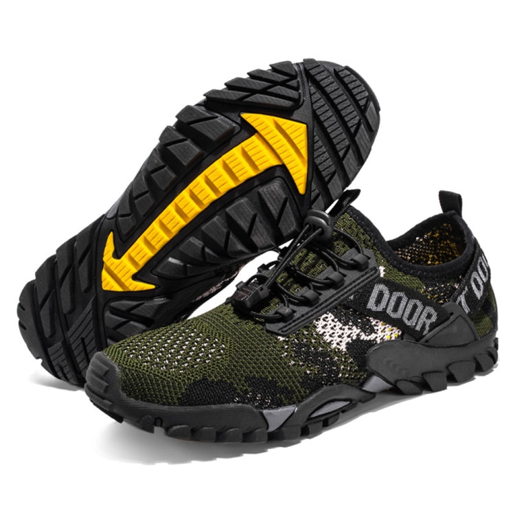 9322 Men Thick Soled Outdoor River Tracing Hiking Shoes, Size: