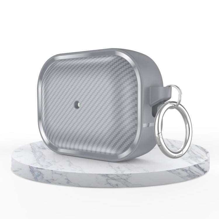 For AirPods Pro 2 Photo Frame Carbon Fiber Series Earphone Case