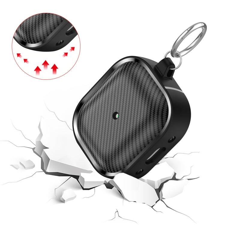 For AirPods 3 Photo Frame Carbon Fiber Series Earphone Case