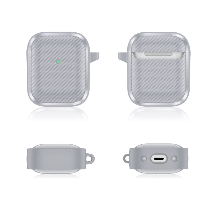 For AirPods 3 Photo Frame Carbon Fiber Series Earphone Case