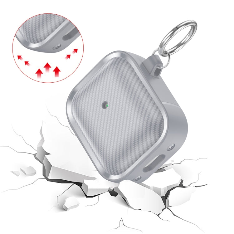 For AirPods 1 / 2 Photo Frame Carbon Fiber Series Earphone Case