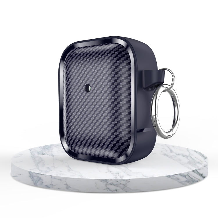 For AirPods 1 / 2 Photo Frame Carbon Fiber Series Earphone Case