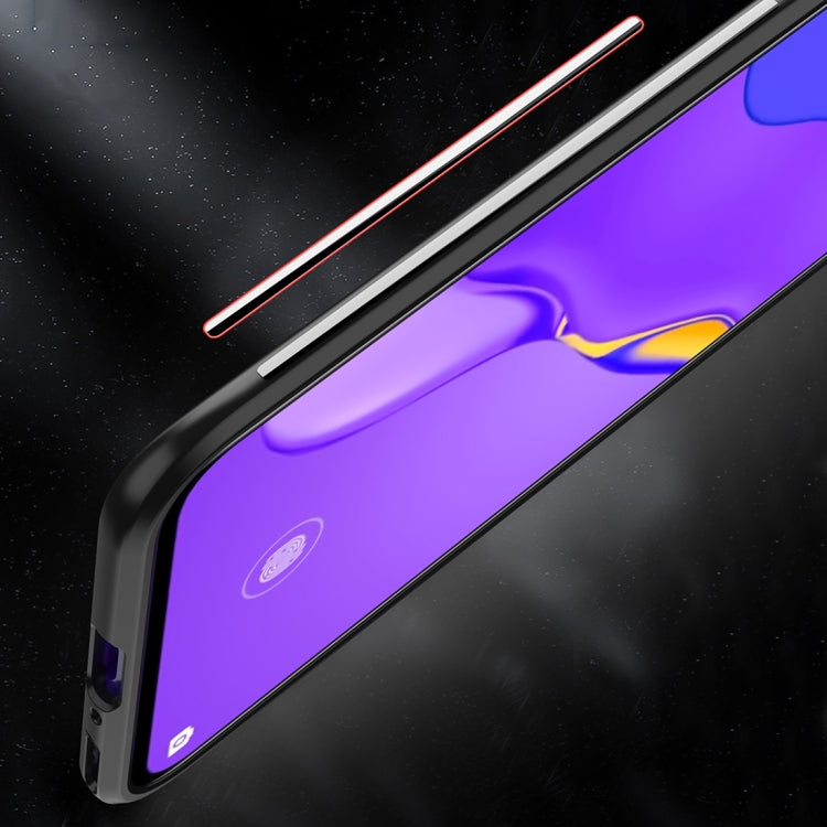 For Huawei nova 7 Anti-fall Transparent TPU + Acrylic Mobile Phone Protective Case with Ring Bracket