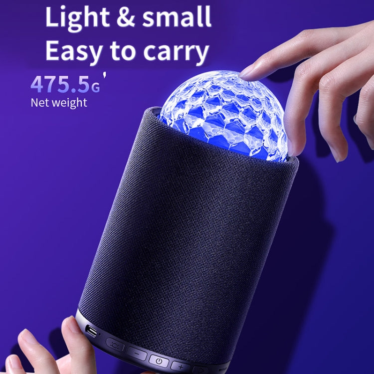 JOYROOM JR-MS01 Maya Series RGB Wireless Bluetooth Speaker(Black)