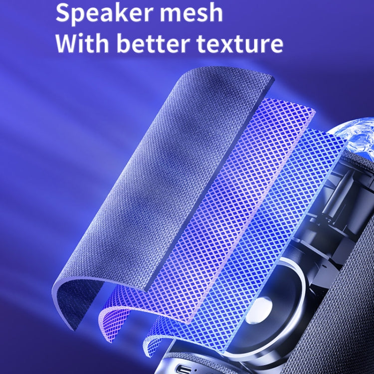 JOYROOM JR-MS01 Maya Series RGB Wireless Bluetooth Speaker(Black)
