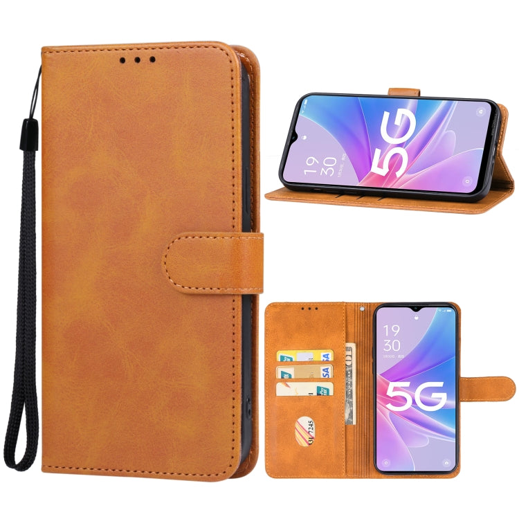 For OPPO A1x Leather Phone Case