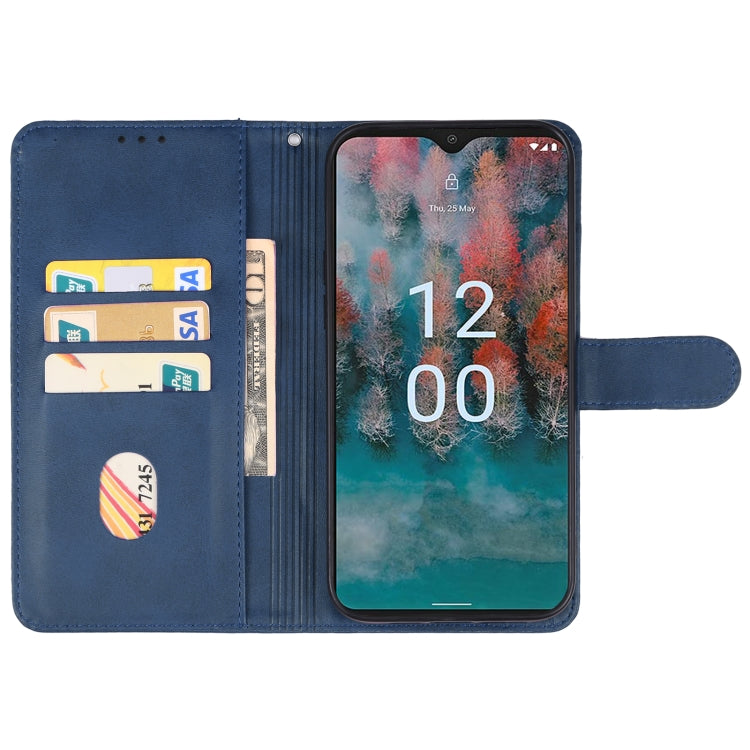 For Nokia C12 Plus Leather Phone Case