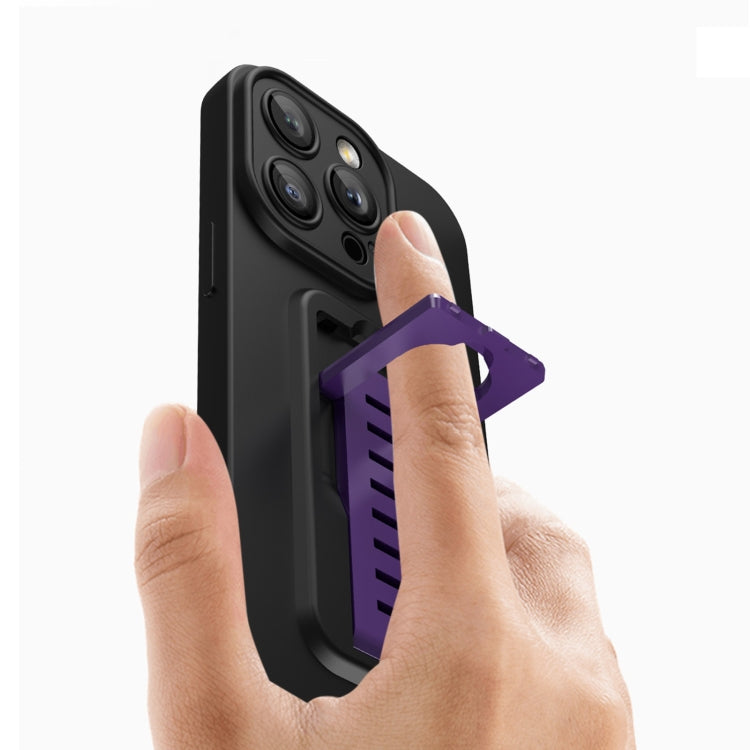 For iPhone 12 Pro Strap Holder Shockproof Protective Phone Case with Lens Film