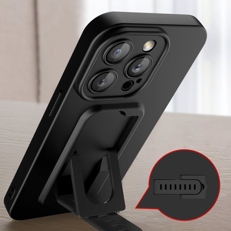 For iPhone 12 Pro Strap Holder Shockproof Protective Phone Case with Lens Film