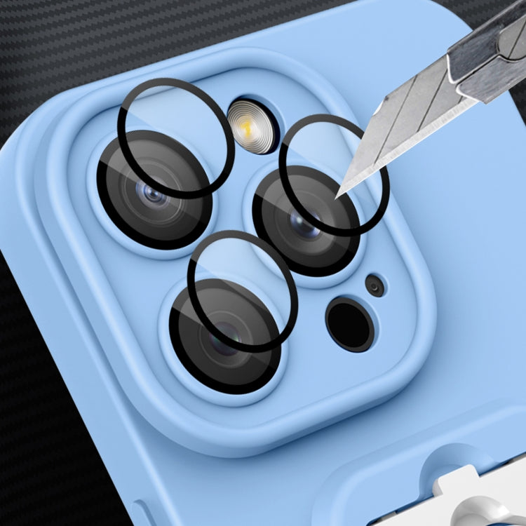 For iPhone 12 Pro Strap Holder Shockproof Protective Phone Case with Lens Film
