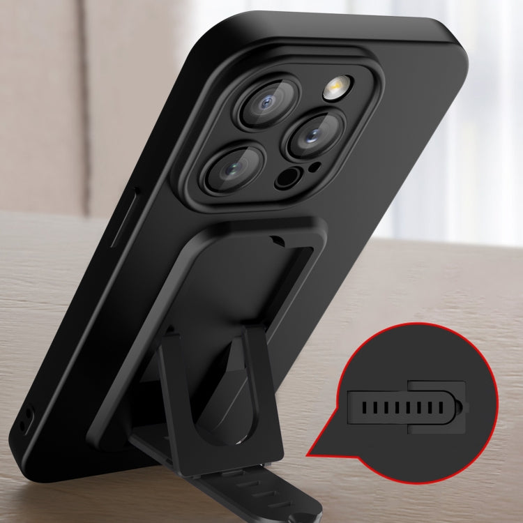 For iPhone 13 Pro Max Strap Holder Shockproof Protective Phone Case with Lens Film