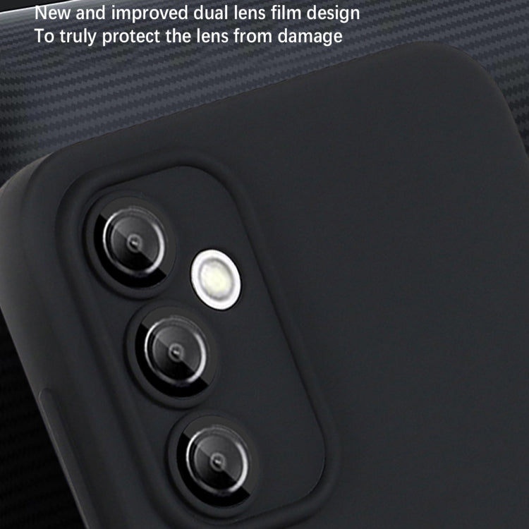 For Samsung Galaxy A54 5G Strap Holder Shockproof Protective Phone Case with Lens Film