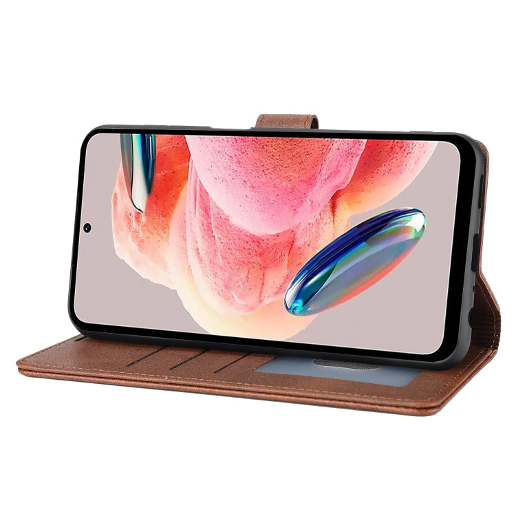 For Xiaomi Redmi Note 12 4G Global Classic Wallet Flip Leather Phone Case