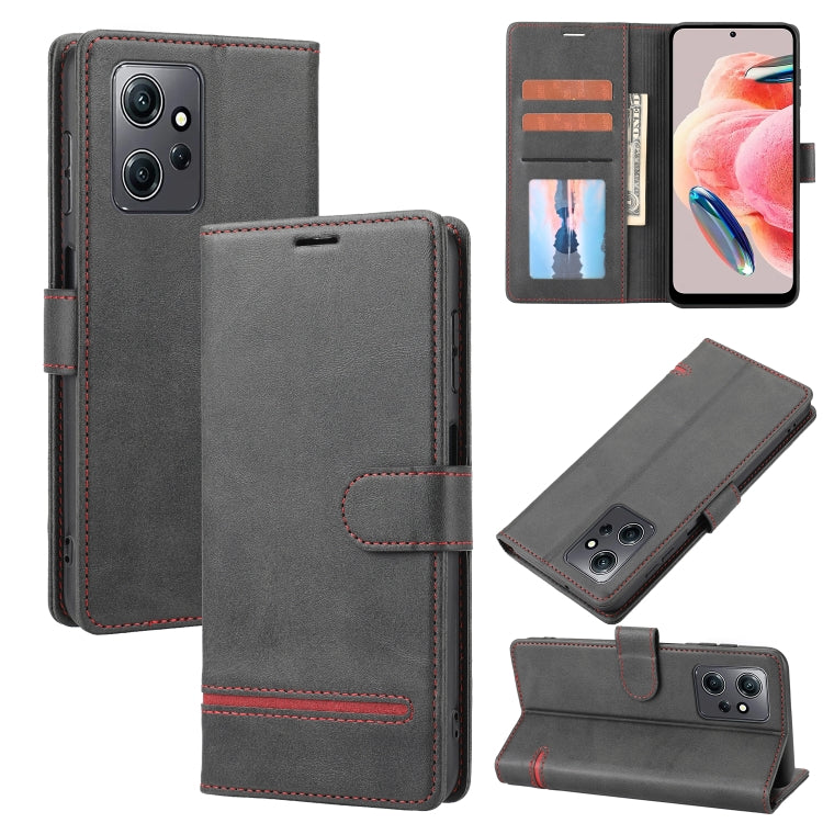 For Xiaomi Redmi Note 12 4G Global Classic Wallet Flip Leather Phone Case